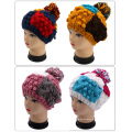 Slouch francês mão malha Hat Crochet Beanie Beret presente de Inverno